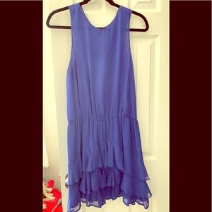 Fun twirly blue dress